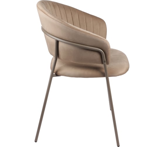 Комплект из 2 стульев Алвест AV 433 ткань Sirius latte, каркас РЕ 7006Т бежево-серый матовый AV 433-Sl-7006Т-К