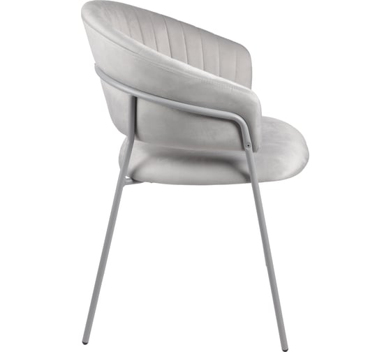 Комплект из 2 стульев Алвест AV 433 ткань Sirius silver, каркас RAL 7004 серый муар AV 433-Ss-7004-К