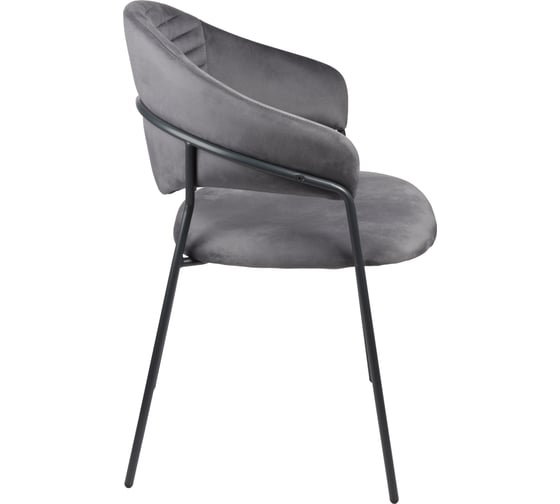 Комплект из 2 стульев Алвест AV 445 ткань Sirius grey, каркас РЕ 7016Т антрацитово-серый муар AV 445-Sg-7016Т-К
