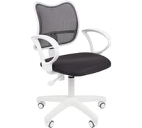 Компьютерное кресло CHAIRMAN 450 LT белый пластик TW-12/TW-04 серый 00-07019776