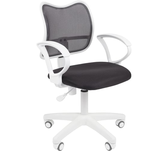 Компьютерное кресло CHAIRMAN 450 LT белый пластик TW-12/TW-04 серый 00-07019776 1