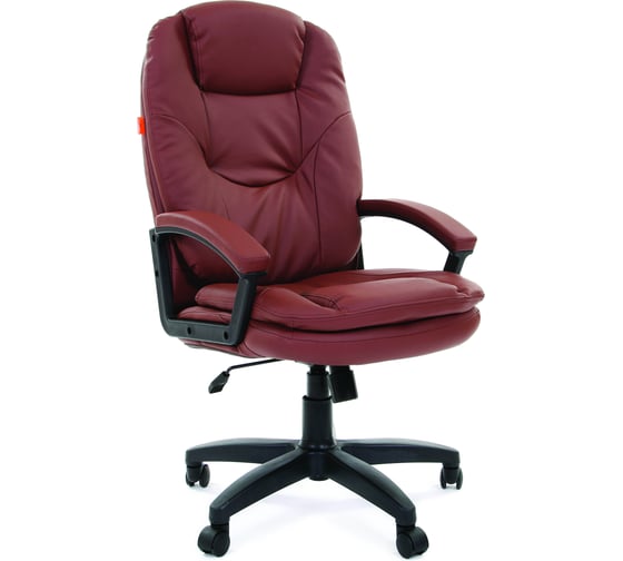 Компьютерное кресло CHAIRMAN 668 LT черный пластик экопремиум коричневый 00-07011067 1