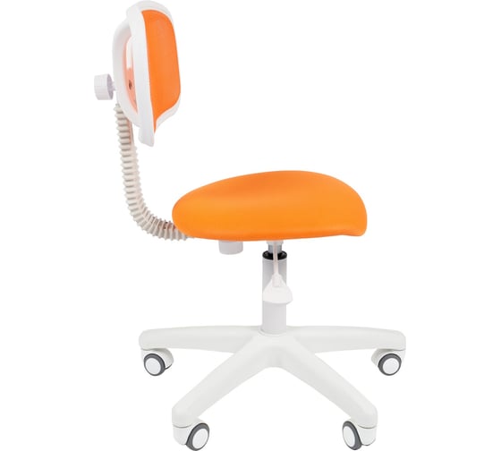 Компьютерное кресло CHAIRMAN 250 белый пластик TW-16/TW-66 оранжевый 00-07019772