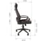 Компьютерное кресло CHAIRMAN 840 черный пластик TW-01 черный 00-07025290 2