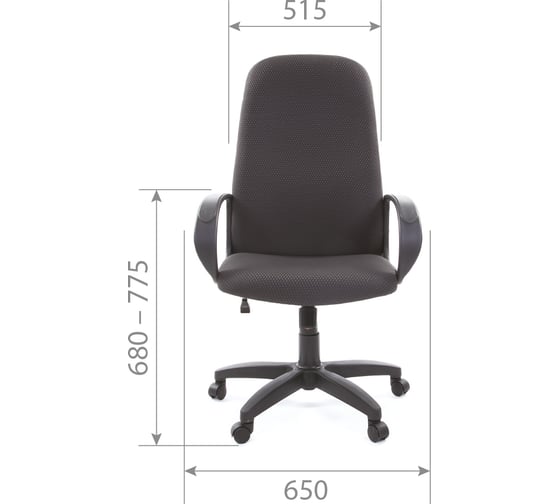Компьютерное кресло CHAIRMAN 279 JP15-2 черный 00-01138105