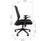Компьютерное кресло CHAIRMAN 555 LT TW черный 00-07062966 3