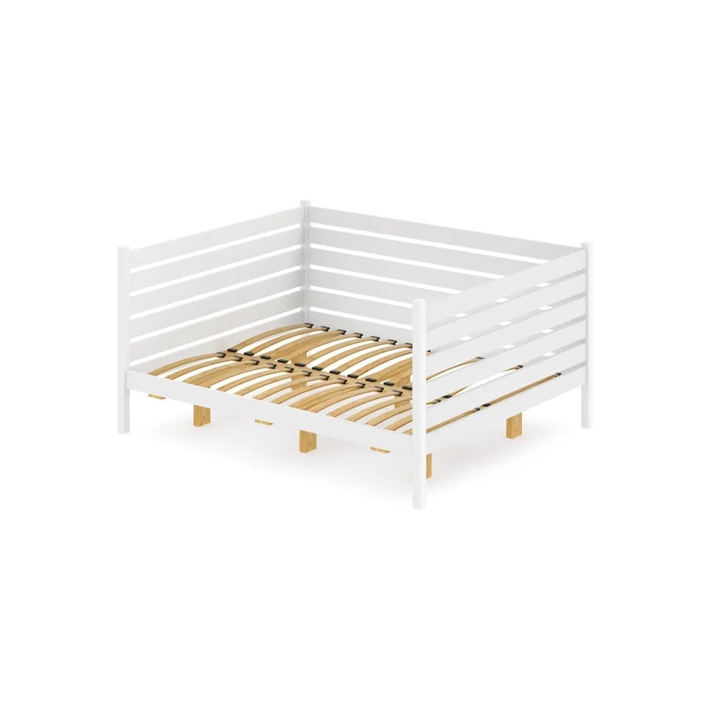 Двуспальная тахта Solarius из массива сосны с ортопедическим основанием ...