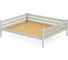 Тахта двуспальная Solarius из массива сосны со сплошным основанием, 120x190 см, габариты 130x200 см, с двумя выкатными ящиками, цвет платины tahta120-190plat-full-2yash 3