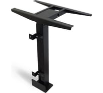 Рама для стола StolStoya с электроприводом на 1-ой опоре для крепления к стене PE121M BAZALT 1M черная PE121MB