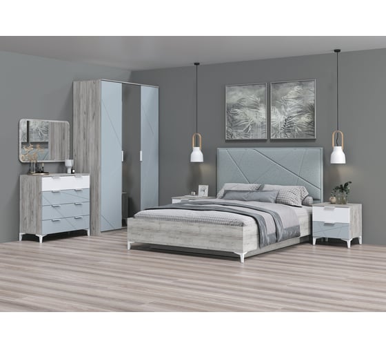 Кровать Арника с ортопедическим основанием Лагуна N 140x200 Н00177151