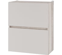 Шкаф навесной Арника Берген Лайт  0,6 м, дуб смоки, Кашемир 00-00164670