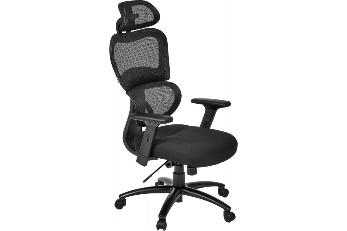 Кресло для руководителя easy chair 685 tc черное ткань пластик