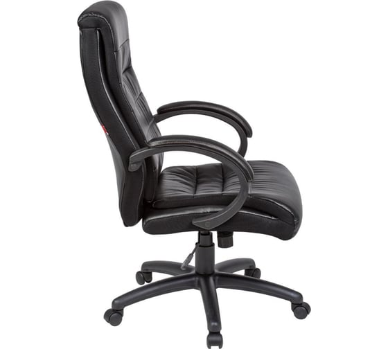Кресло для руководителя Easy Chair 648 TPU черное, искусственная кожа, пластик 716341