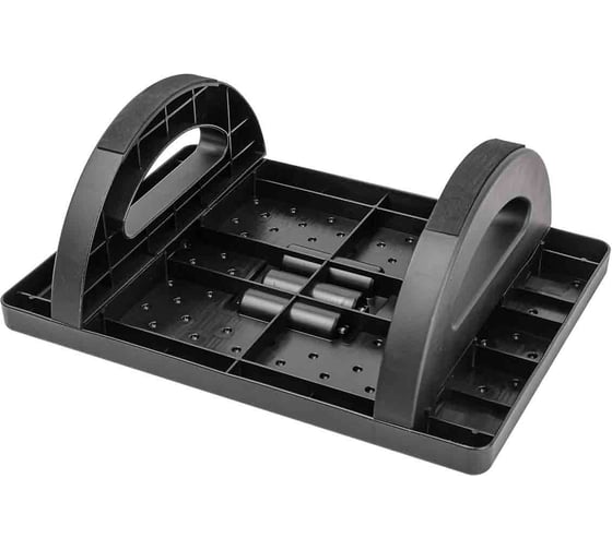 Подставка для ног WMC TOOLS с массажными роликами (13х25х34см) WMC-PLM1(57855)