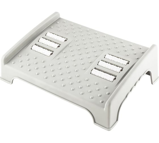 Подставка для ног WMC TOOLS с массажными роликами (12х25х34см) WMC-PLM4(57858)