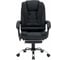 Кресло офисное Lounge MS-007, подножка, 6 массажных модулей, кожзам, черное, Cromex 532960 7
