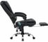 Кресло офисное Lounge MS-007, подножка, 6 массажных модулей, кожзам, черное, Cromex 532960 9
