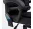 Кресло офисное Lounge MS-007, подножка, 6 массажных модулей, кожзам, черное, Cromex 532960 15