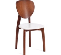 Стул DIAMANTE жесткое сидение бук, 42x42x85 см, коричневый / белый Tetchair 24683