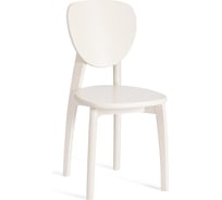 Стул DIAMANTE жесткое сидение бук, 42x42x85 см, ivory white Tetchair 24684
