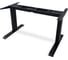 Стол двухмоторный с регулируемой высотой StolStoya ТИТАН PRO подстолье черное и столешница МДФ шпон Венге 120x65 SE232ВV12065 12