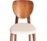 Стул DIAMANTE мягкое сидение, 42x42x85см, коричневый, ткань Tenerife Cream Tetchair 24691 7