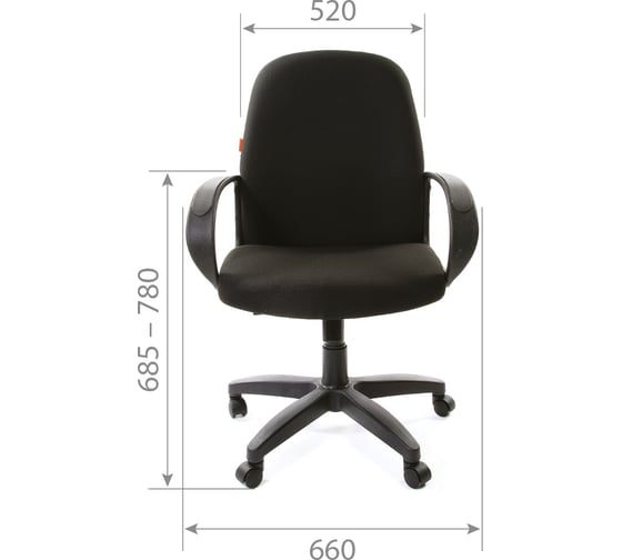 Компьютерное кресло CHAIRMAN 279M JP 15-2 черный 00-01174851