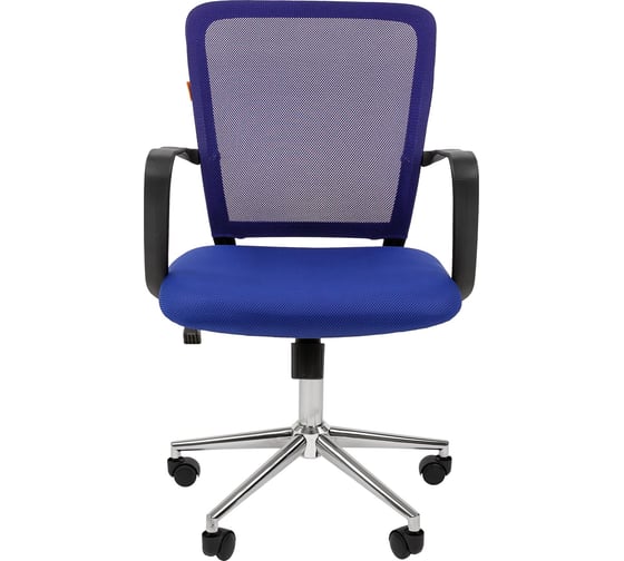 Компьютерное кресло CHAIRMAN 698 TW-05 синий хром 00-07062443