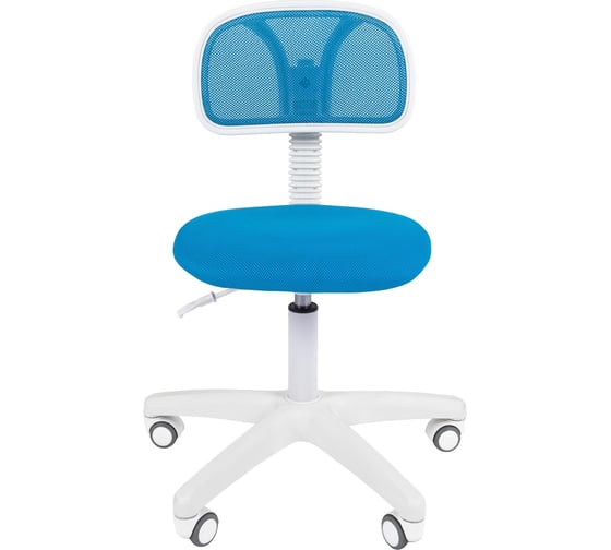 Компьютерное кресло CHAIRMAN 250 белый пластик TW голубой 00-07022787