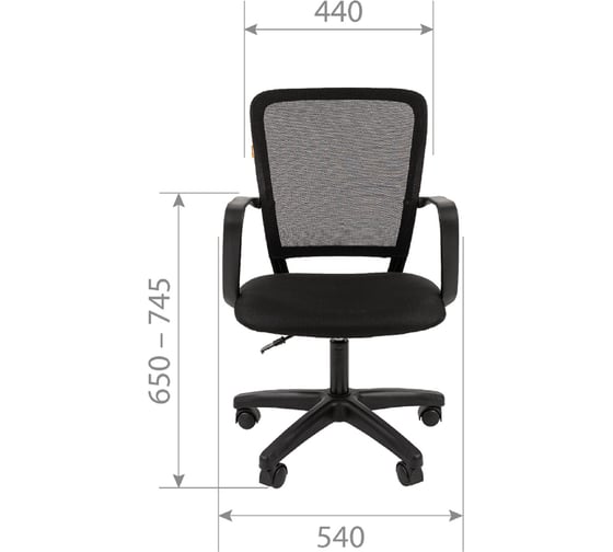Компьютерное кресло CHAIRMAN 698 LT TW-04 серый 00-07065242