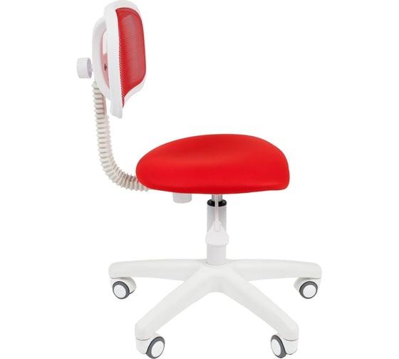 Компьютерное кресло CHAIRMAN 250 белый пластик TW-19/TW-69 красный 00-07019773
