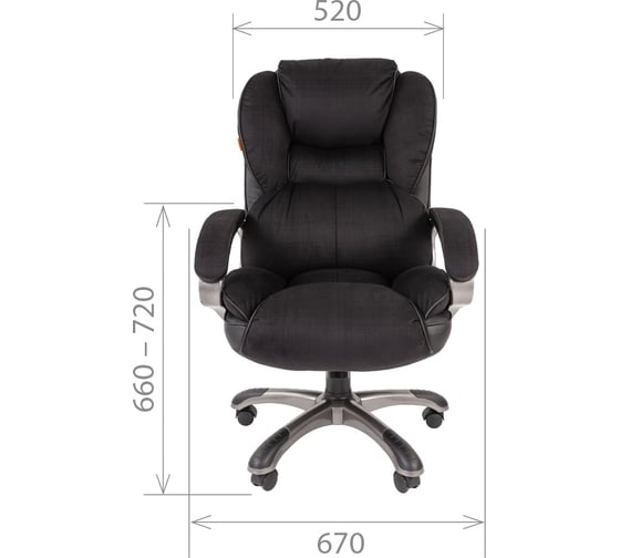 Компьютерное кресло CHAIRMAN 434 черный 00-07028461