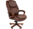 Компьютерное кресло CHAIRMAN 408 кожа+PU коричн. 00-07030083 1