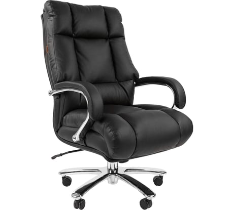 Компьютерное кресло CHAIRMAN 405 кожа черное 00-07029407