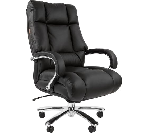 Компьютерное кресло CHAIRMAN 405 кожа черное 00-07029407 1