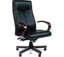 Компьютерное кресло CHAIRMAN 411 черное экопремиум N 00-07023221