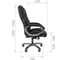 Компьютерное кресло CHAIRMAN 410 ткань SX черная 00-07025870 3