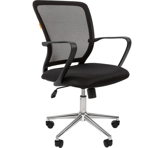 Компьютерное кресло CHAIRMAN 698 TW-01 черный хром 00-07062446