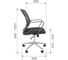 Компьютерное кресло CHAIRMAN 698 TW-01 черный хром 00-07062446 2