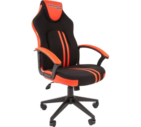 Игровое кресло CHAIRMAN game 26 черный/красный 00-07053961