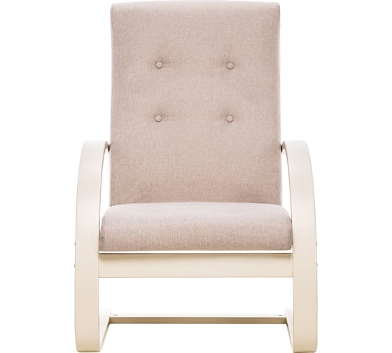 Кресло Leset Мелория (Монэ), Слоновая кость, ткань Tesla beige (бежевая) 6754-0506