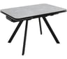 Стол AURORA Леон NEW, Керамогранит, Черный/Bayona grey 102029