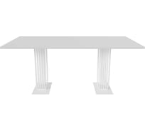 Обеденный прямоугольный кухонный стол GENGLASS ARFEO Duo 180х90 GGT-28-3-3-18090