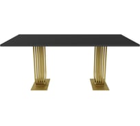 Обеденный прямоугольный кухонный стол GENGLASS ARFEO Duo 180х90 GGT-28-1-2-18090