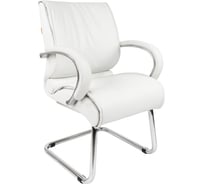 Компьютерное кресло CHAIRMAN 445 кожа белая N 00-07068531