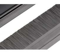 Пропуск для кабеля GTV МЕРИДА 80x80 ММ, цвет черный LB-K80X80-20