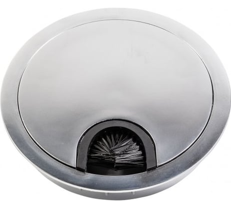 Пропуск для кабеля GTV FI-80, цвет алюминий 12 шт PM-LBFI80-05