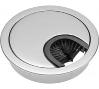 Пропуск для кабеля GTV FI-60, цвет алюминий 12 шт PM-LBFI60-05