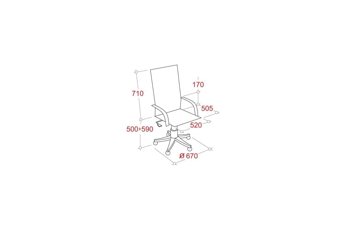 Кресло для руководителя Easy Chair 524 TPU черное, экокожа, металл 299470 -  выгодная цена, отзывы, характеристики, фото - купить в Москве и РФ