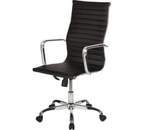 Кресло для руководителя Easy Chair 711 TPU черное, искусственная кожа, металл 1127793